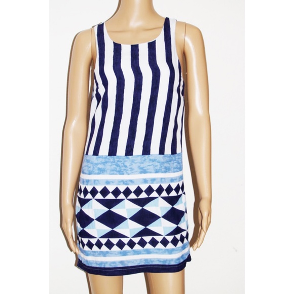 Lulus geometric print Sheath dress xs - Picture 1 of 6